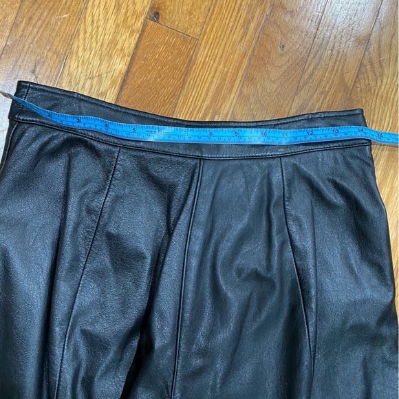 WILSONS LEATHER black leather pants - Picture 9 of 11